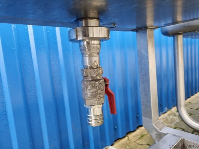 Roestvaststalen tank Carter