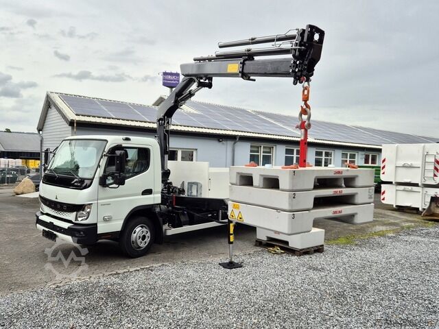 Furgoneta pick-up Fuso FUSO 9C18 Canter Alu Pritsche 5.2m Kran 3x hydr.