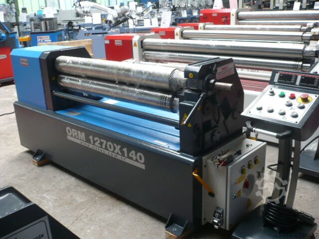 3-rollen rondbuigmachine Ostas ORM 1270x140
