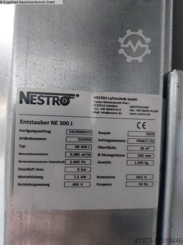 Stofafzuiging NESTRO Entstauber NE-J 300