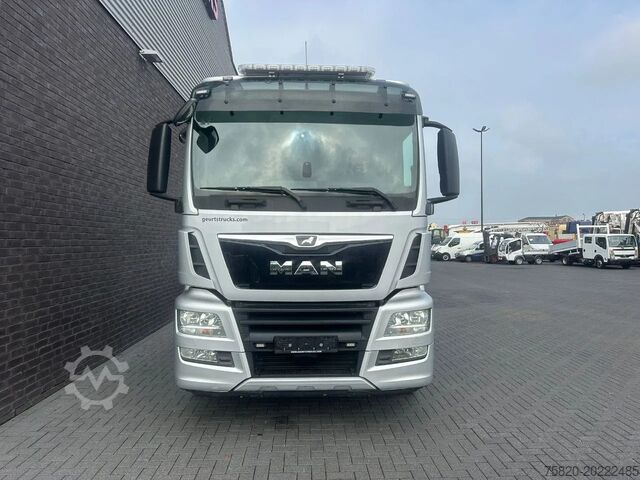 Autotransporter MAN TGS 35.470 8X2 OPRIJWAGEN/MACHINE TRANSPORTER/P...