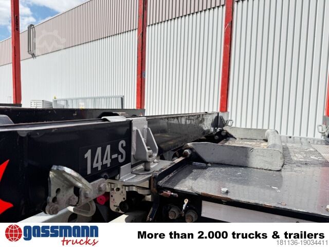 Tømmertrailer Doll LOGO H3L-14XL, Liftachse, Nachlauflenkachse,