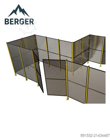 βιομηχανικό ρομπότ Schutzzäune Schutzzäune Maschinen-Schutzgitter