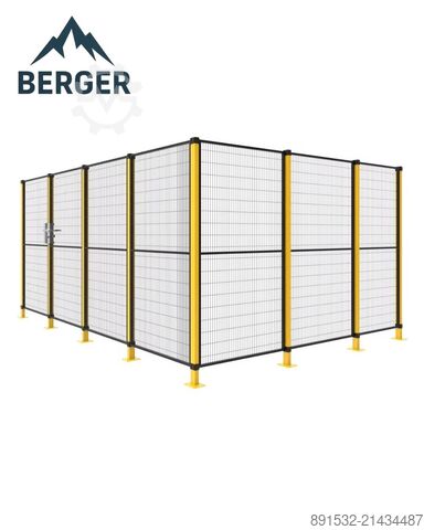 βιομηχανικό ρομπότ Schutzzäune Schutzzäune Maschinen-Schutzgitter