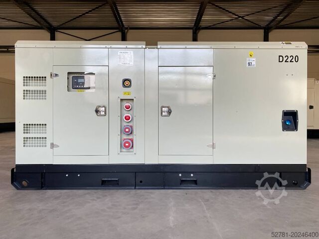 Aggregeret Hyundai P086TI - 220 kVA Generator - DPX-19852