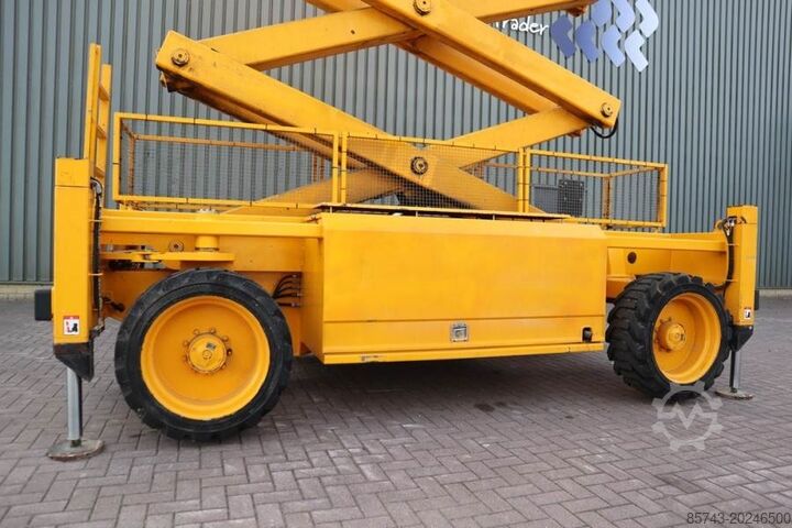 Ψαλίδι ανύψωσης HAB S195-24 D4WDS Diesel, 4x4 Drive, 19.5m Working Hei