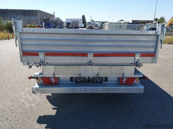 Üç yöne devirmeli römork HUMBAUR HTK 754020 TANDEM 3-SEITENKIPPER, VOLLVERZINKT,