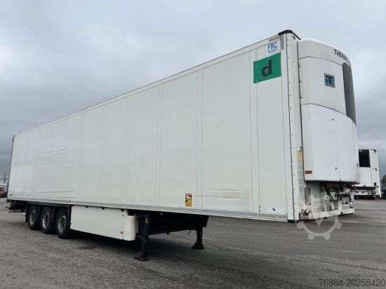 Alçak şasi dorse SCHMITZ SCB S3B KüHLAUFLIEGER, TK SLXE 400, BLUMENBREITE