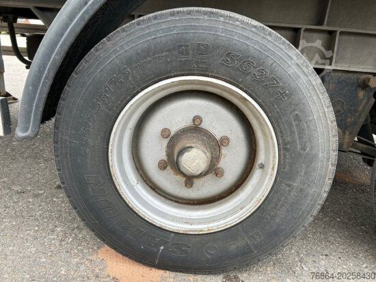Brandalı açık römork  JUNGE DURCHLADER, ANHäNGER