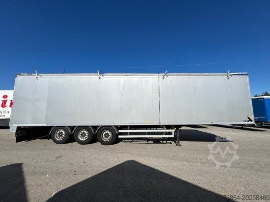Yürüyen tabanlı yarı römork STAS SCHUBBODEN  S300 ZX, LIFTACHSE, FUNK