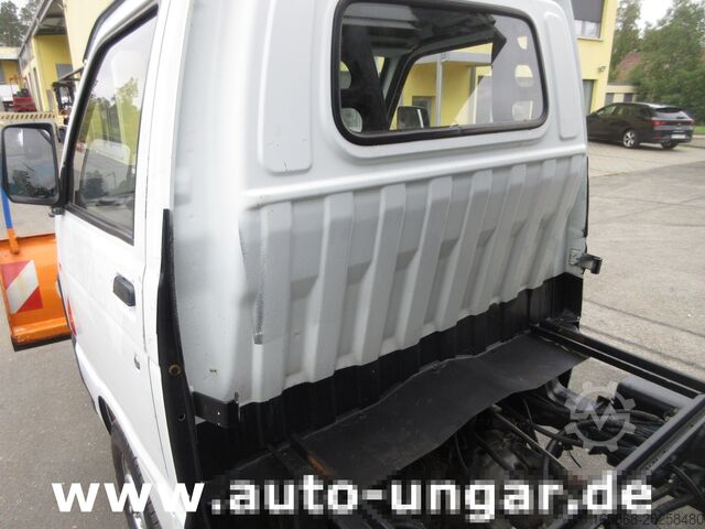 Kış bakım ekipmanları Piaggio Porter S90 Kipper 4x4 Winterdienst Pflug