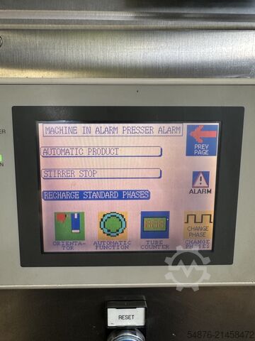 Plnič tub AXOMATIC OPTIMA 800