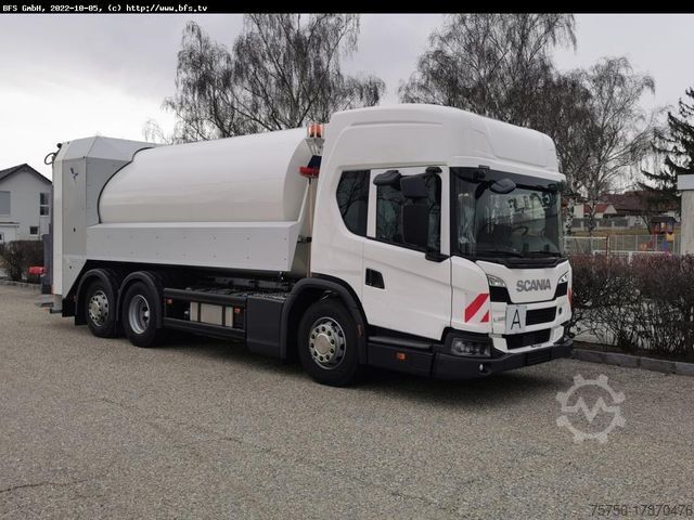 Vuilniswagen SCANIA L320 B6x2*4NB HS HL ROTOlympus Typ 205/20,0 Nake