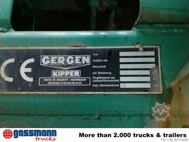 Φορτηγό ειδικού σκοπού TAK 20 ADONIS, Tele-Absetzanlage, Wechselaufbau