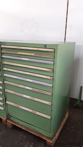 Rollager. Ladekast + inhoud HOFFMANN 9 Auszüge