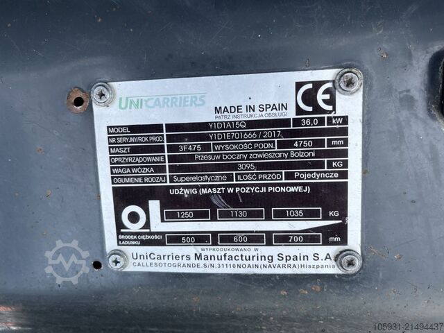 Diesel truckar UniCarriers Y1D1A15Q