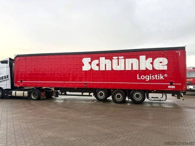 Auflieger mit Pritsche & Plane SCHMITZ CARGOBULL SCB Speed Curtainsider Top Zustand