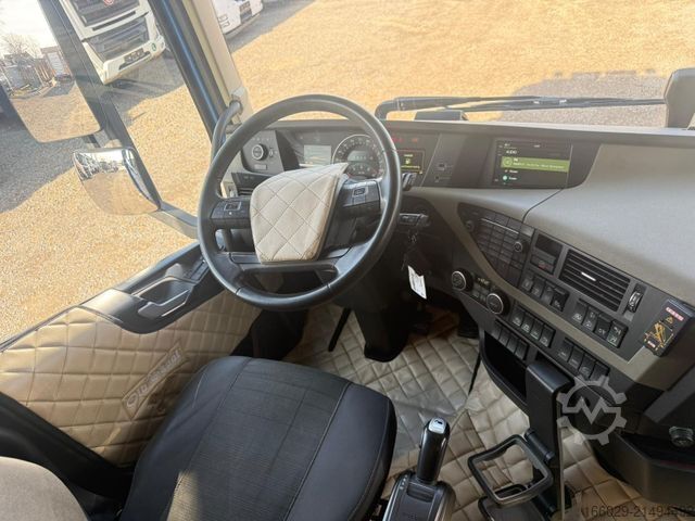 LKW mit Pritsche (offen) VOLVO FH 500 6x2 Container Pritsche Fassi F455 Kran