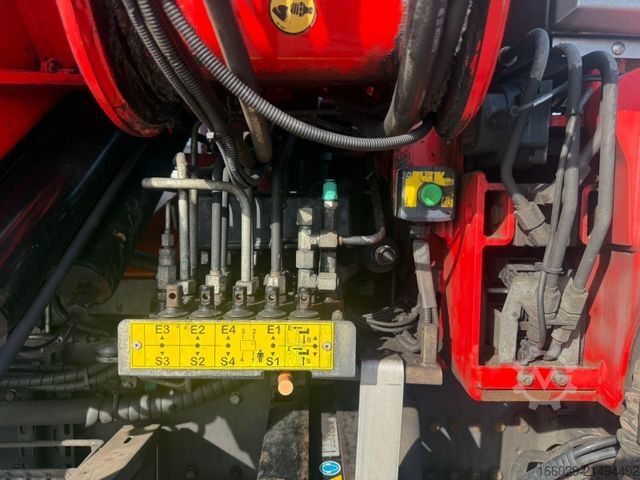 LKW mit Pritsche (offen) VOLVO FH 500 6x2 Container Pritsche Fassi F455 Kran