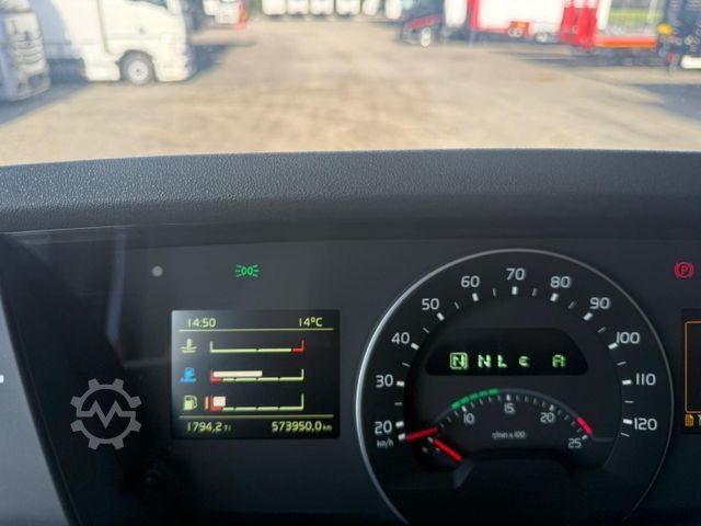 Autokran VOLVO FH 500 6x2 Container Pritsche Fassi F455 Kran
