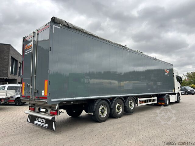 Semitrailer med walking floor KRAKER CF-Z Schubboden 92m³ 10mm Boden Sehr sauber