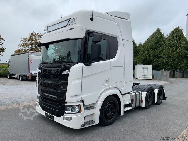 Ağır hizmet kamyonu SCANIA R 500 A6x2/4LB New/Ret./2xTank/Vollluft/70to GGW