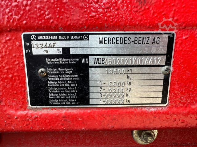 Annan MERCEDES-BENZ SK 1224 LF Doka/ 16/12 / 4x4/ Schlingmann