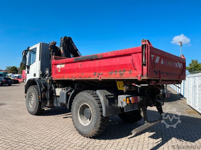  IVECO EuroCargo ML 150E25/ 4x4/ Hiab+FB+5/6/ AC/ Winde