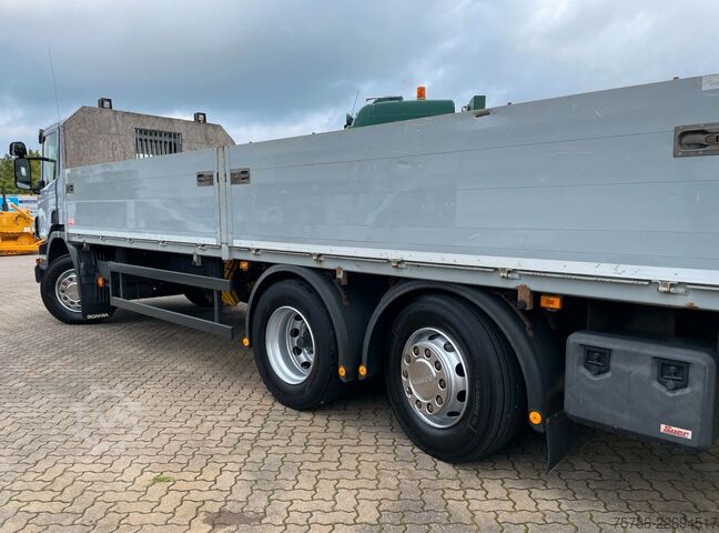 Lastbilsmonterad kran SCANIA P 320 BL 7.4m Pritsche/ Atlas 126.3+FB/ 10m=1.4t
