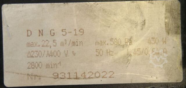 Druckgebläse 22,5 m³/min ATEX DNG 5-19