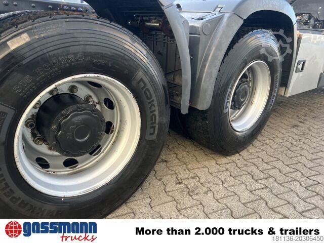 Hákový nosič kontejnerů MAN TGS 26.500 6X6 BL, Intarder