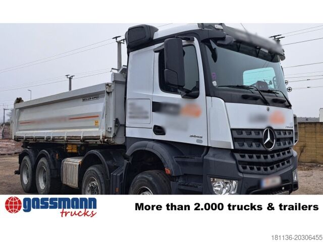 Sklápěcí vůz Mercedes-Benz Arocs 3445 K 8x4/4, Meiller Bordmatik links