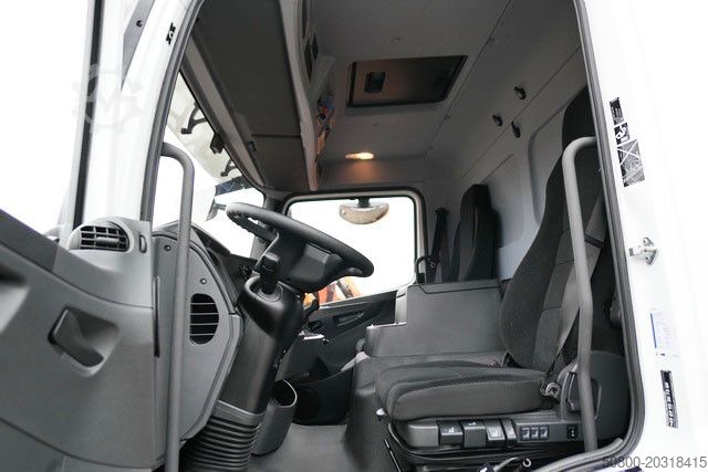 Plattewagen met zeil MERCEDES-BENZ 1521 L Atego 4x2, LBW, Schiebeplane, Klima, Luft
