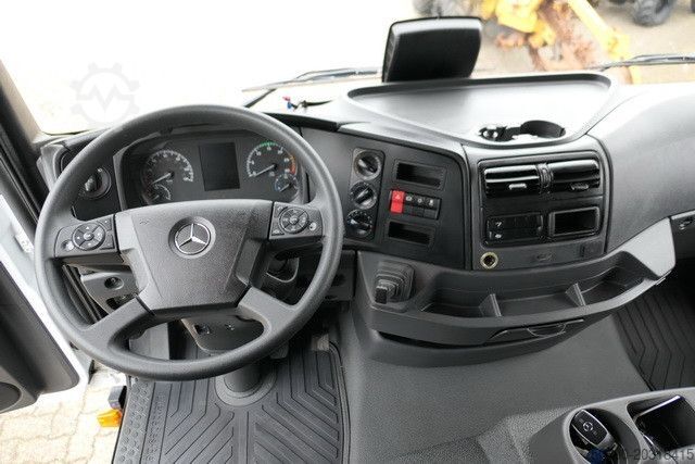 Plattewagen met zeil MERCEDES-BENZ 1521 L Atego 4x2, LBW, Schiebeplane, Klima, Luft