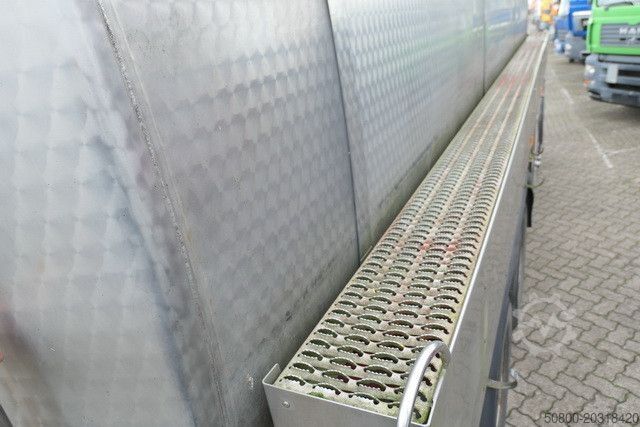 Tankanhänger Blumhardt L 24/75 e, Edelstahl, 19m³, 3 Kammern