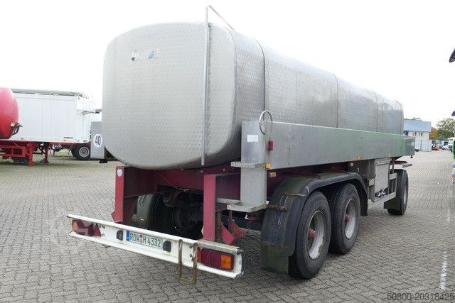 Koeltrailers Blumhardt L 24/75 e, Edelstahl, 19m³, 3 Kammern