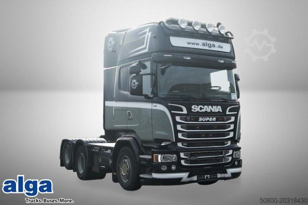 Standaard trekker SCANIA R 580 6x2, Retarder, Klima, Hydr., Voll-Luft
