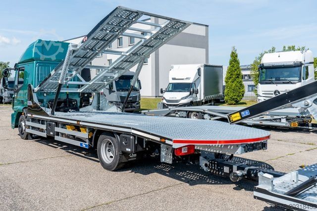 Biltransport lastbil IVECO Eurocargo Autotransporter für 5 PKW's
