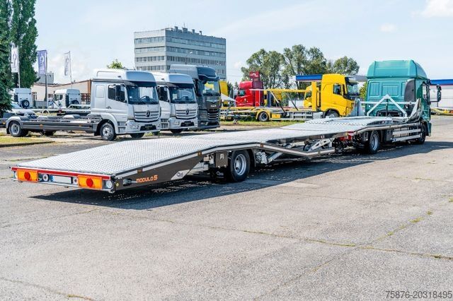 Biltransport lastbil IVECO Eurocargo Autotransporter für 5 PKW's