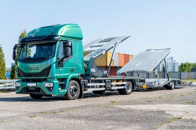 Camião porta-carros IVECO Eurocargo Autotransporter für 5 PKW's