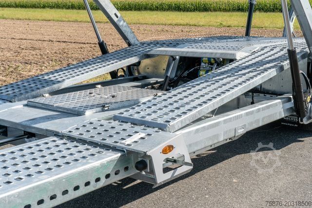 Autószállító teherautó DAF XF Autotransporter für 6 PKW'S VDI Zertifiziert