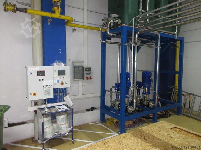 Kühlanlage Kühlkreislauf V-Rücklauf Tank Speck Anlagentechnik Pumpe + Steuerung Kreiselpumpe IN-VB 25-30F 11-E 3A5-055