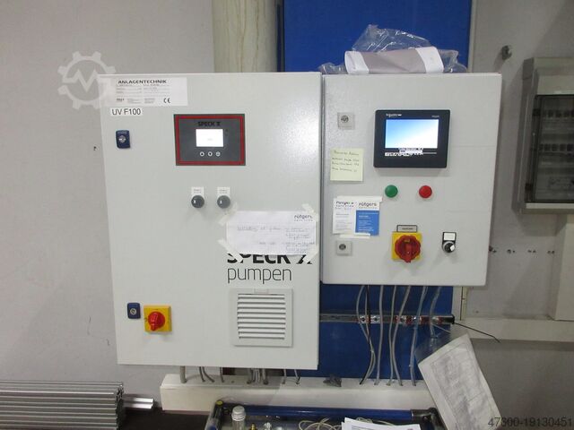 Kühlanlage Kühlkreislauf V-Rücklauf Tank Speck Anlagentechnik Pumpe + Steuerung Kreiselpumpe IN-VB 25-30F 11-E 3A5-055