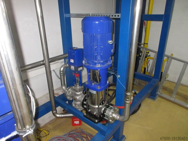 Kühlanlage Kühlkreislauf V-Rücklauf Tank Speck Anlagentechnik Pumpe + Steuerung Kreiselpumpe IN-VB 25-30F 11-E 3A5-055