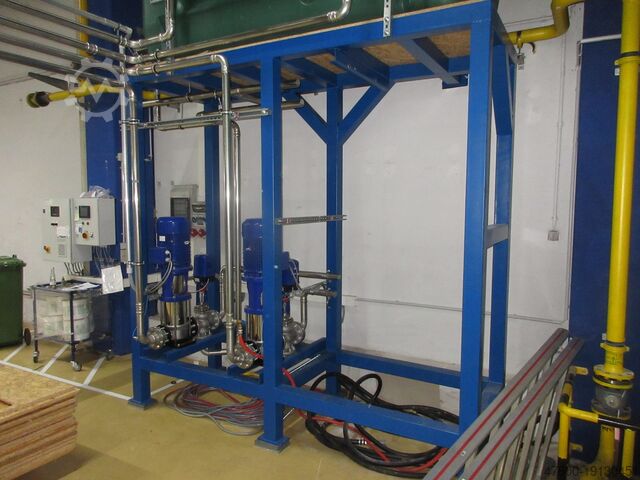 Kühlanlage Kühlkreislauf V-Rücklauf Tank Speck Anlagentechnik Pumpe + Steuerung Kreiselpumpe IN-VB 25-30F 11-E 3A5-055