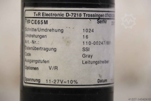 Roterende encoder TR Electronic CE65M 110-00247/681