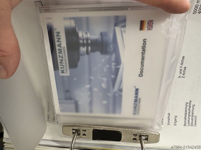 Takım freze makinesi KUNZMANN WF 7/3