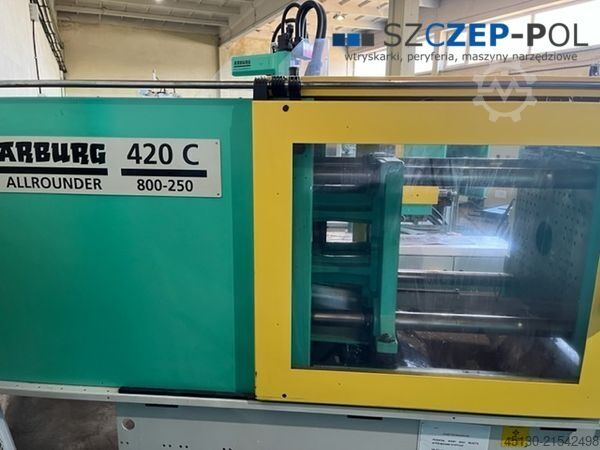Injection molding machine Arburg 420C 800-250
