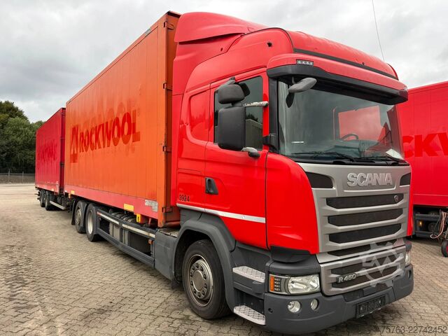 Kayar branda Scania R450 Highline 6x2*4 - BDF with box + Trailer - ...