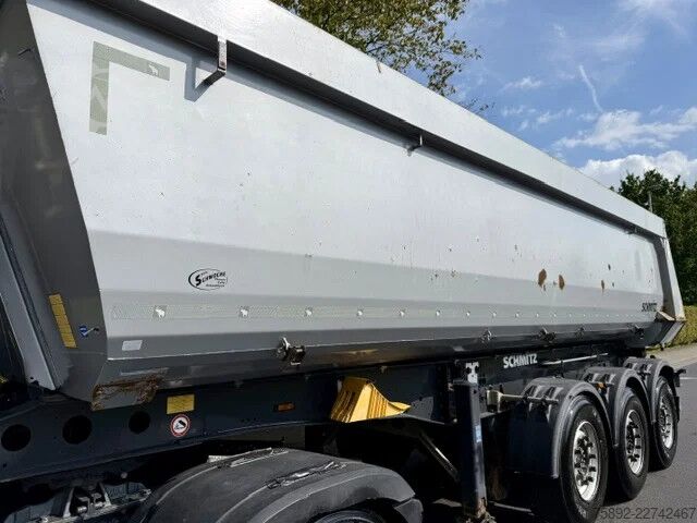 Damperli kamyon Schmitz Cargobull SGF S3/Stahlmulde/Liftachse/27m³